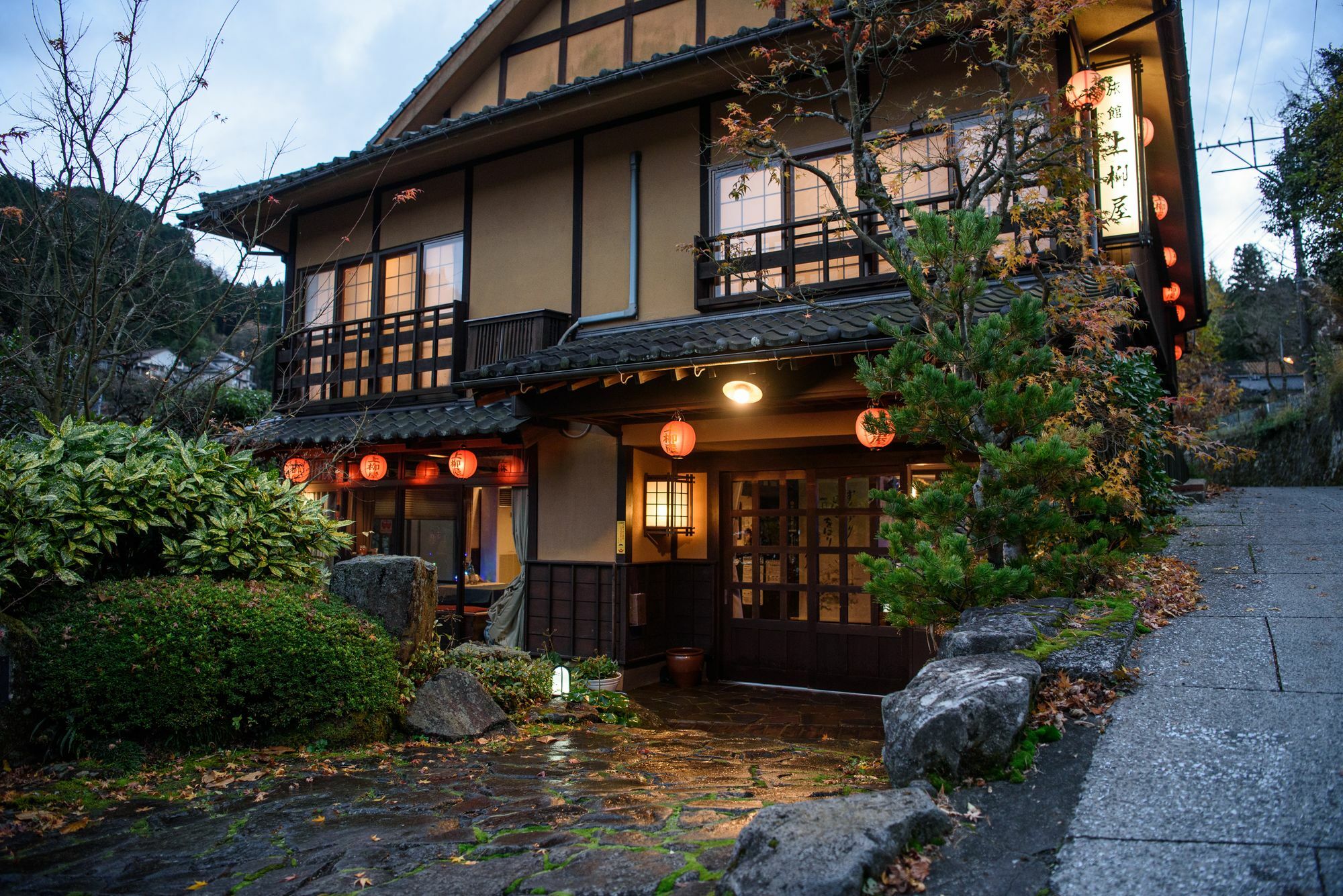 Hotel Yunohira Kamiyanagiya Yufu Zewnętrze zdjęcie